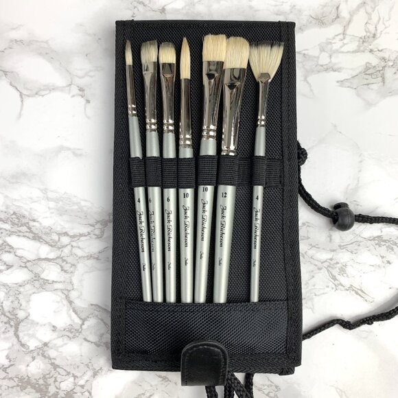 Richeson Plein Air/Travel Oil Brush Set - Picture 1 of 6